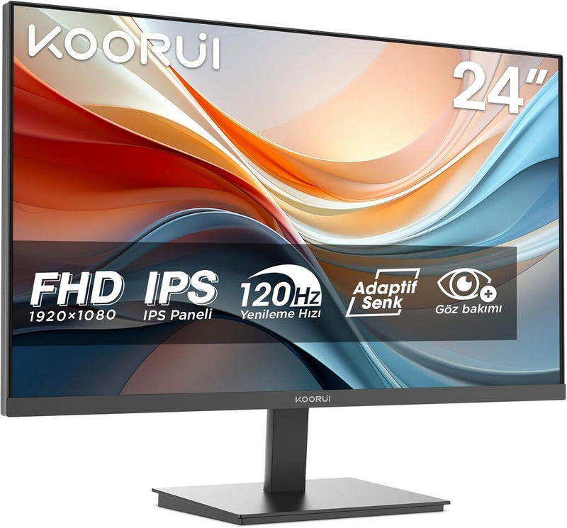 Sıfır Koorui E2411H 23.8" 6 ms Full HD IPS 120 Hz Monitör