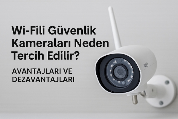 Wi-Fi'li Güvenlik Kameraları Neden Tercih Edilir? Avantajları ve Dezavantajlarıyla Rehber