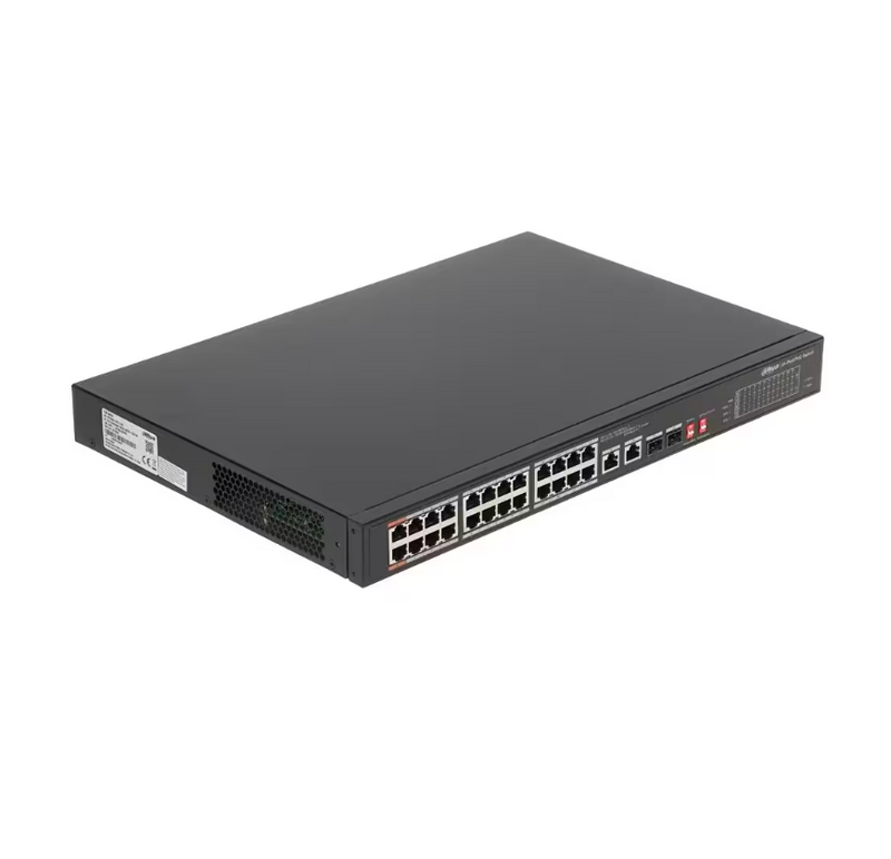 DAHUA PFS3228-24GT-360 24 PORT 24XGE-2XGE-2XGE/SFP 360W POE SWİTCH